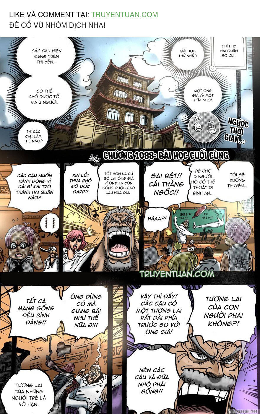 One Piece Chapter 1088 - Trang 2