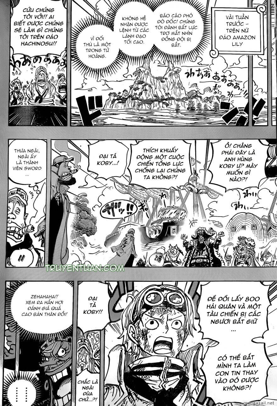 One Piece Chapter 1088 - Trang 2