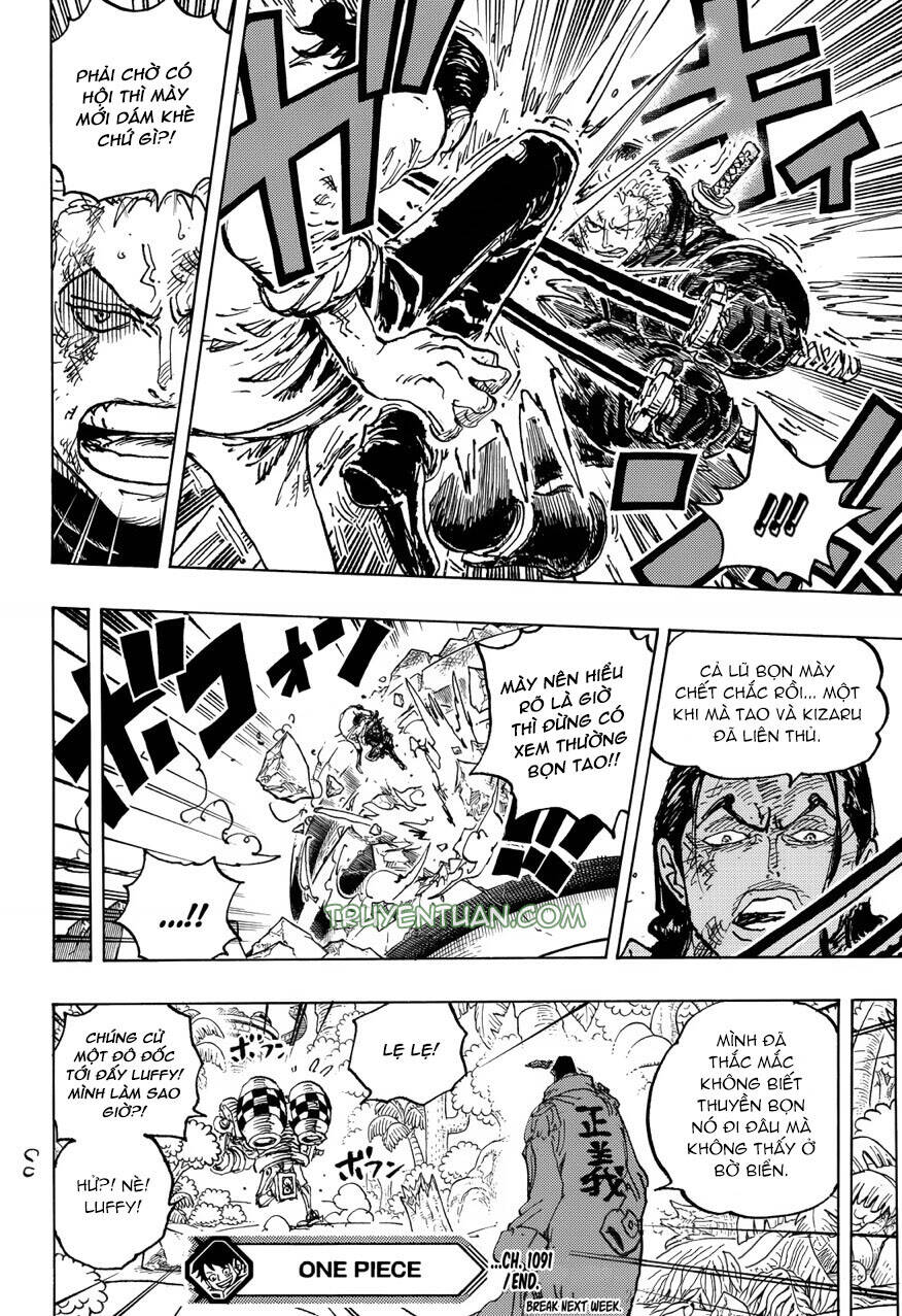 One Piece Chapter 1091 - Trang 2