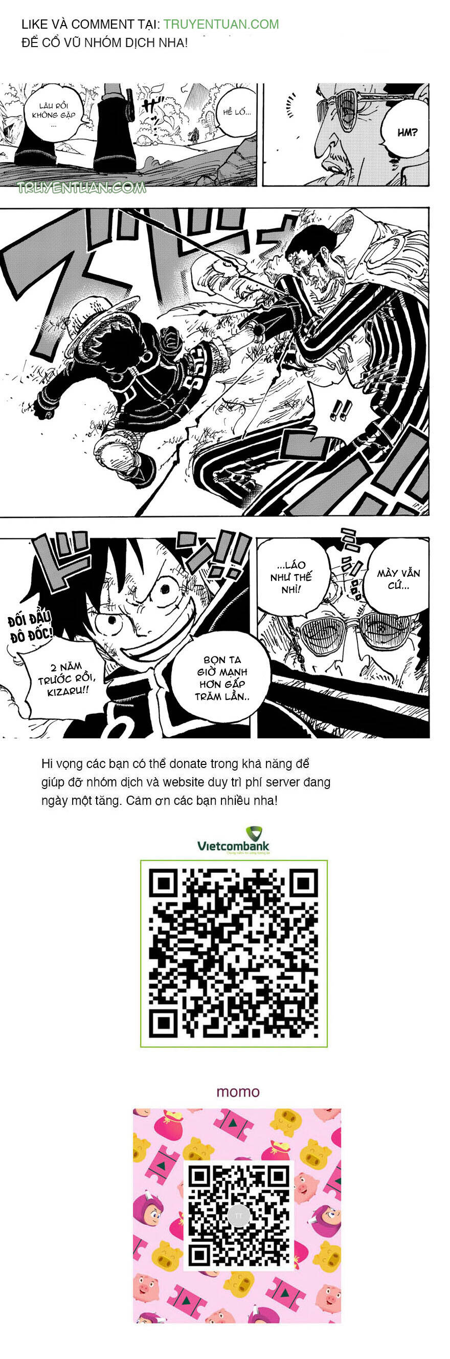 One Piece Chapter 1091 - Trang 2