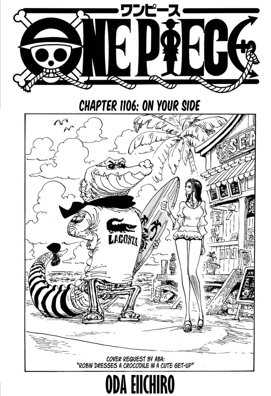 One Piece Chapter 1106 - Trang 2