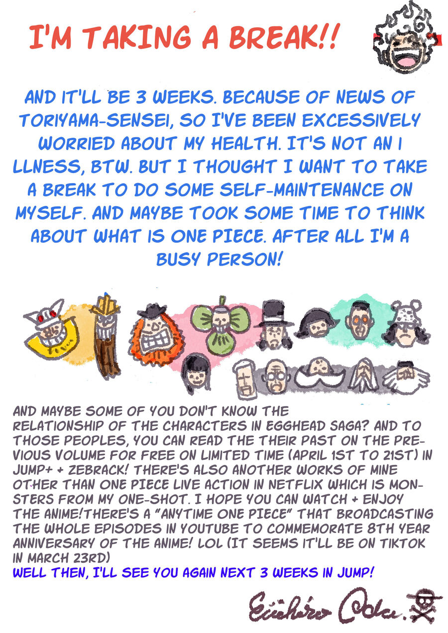 One Piece Chapter 1111 - Trang 2