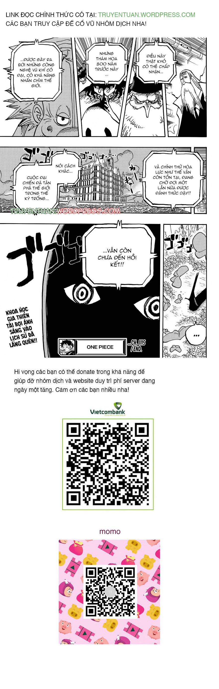 One Piece Chapter 1115 - Trang 2