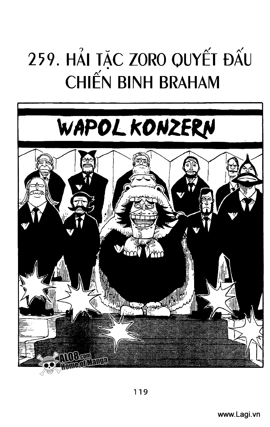 One Piece Chapter 259 - Trang 2