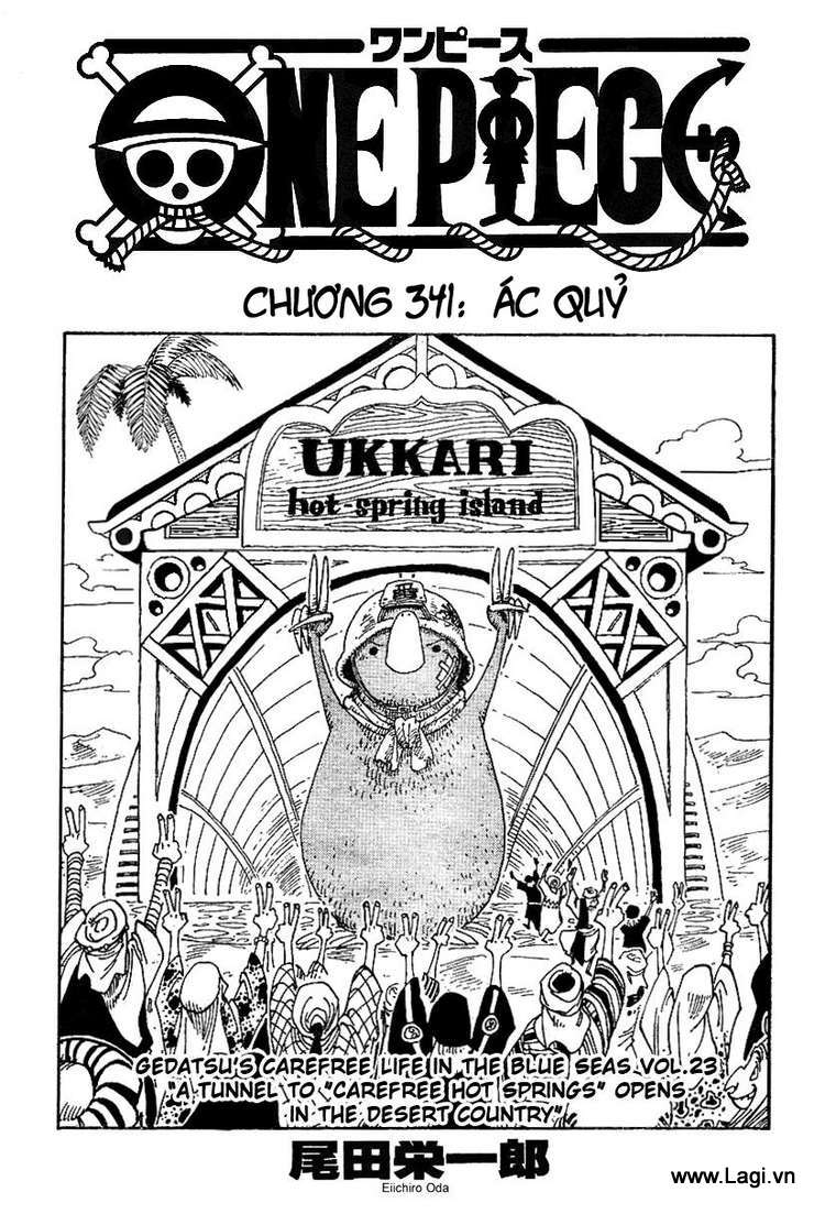 One Piece Chapter 341 - Trang 2