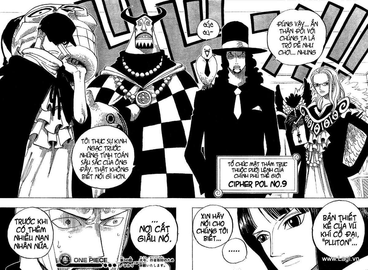 One Piece Chapter 345 - Trang 2