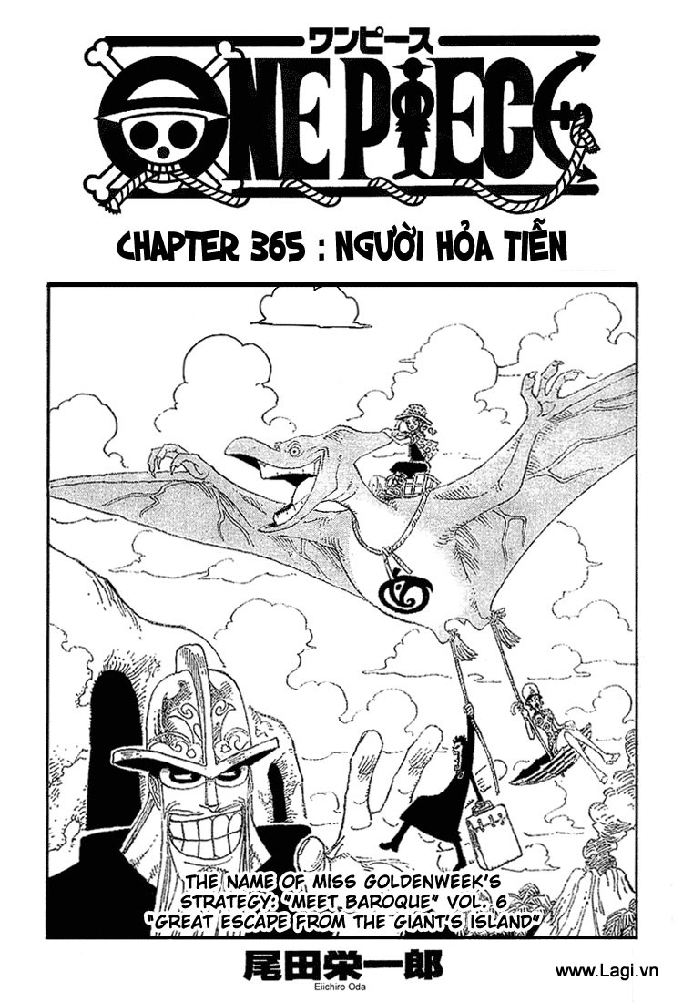One Piece Chapter 365 - Trang 2