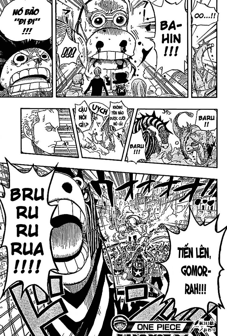 One Piece Chapter 383 - Trang 2