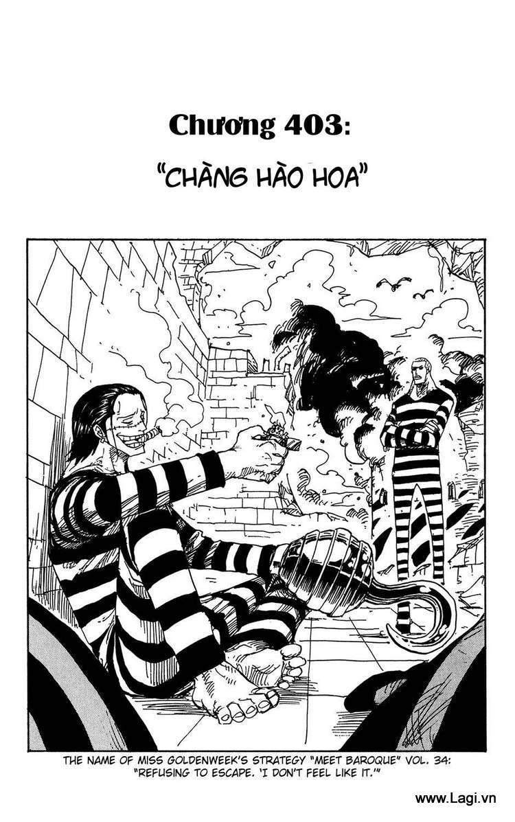 One Piece Chapter 403 - Trang 2