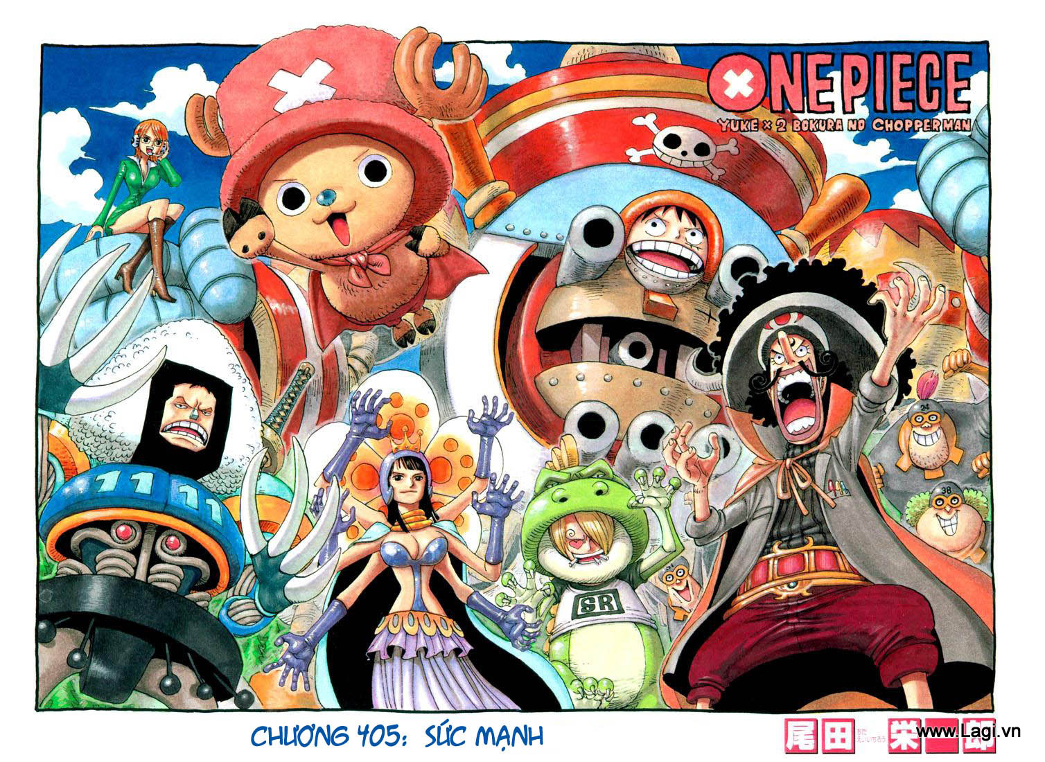 One Piece Chapter 405 - Trang 2