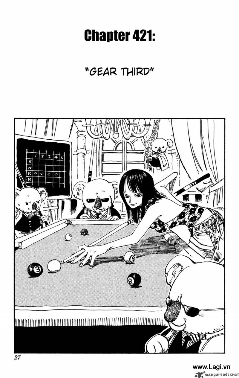 One Piece Chapter 421 - Trang 2