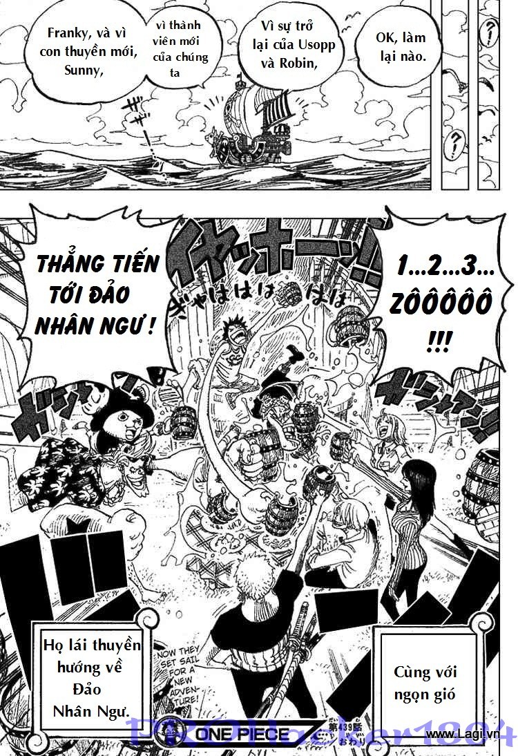 One Piece Chapter 439 - Trang 2