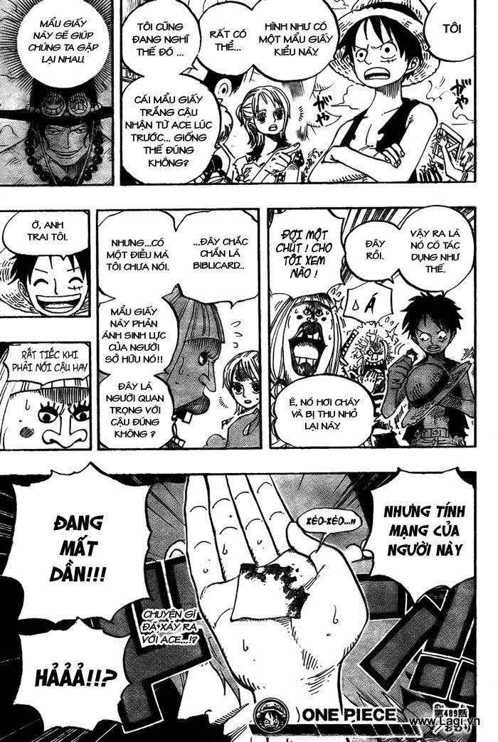 One Piece Chapter 489 - Trang 2
