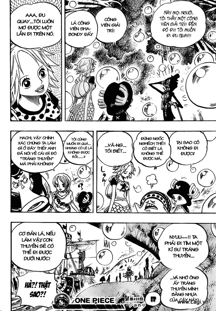 One Piece Chapter 496 - Trang 2