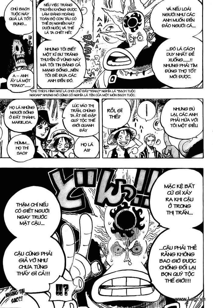 One Piece Chapter 496 - Trang 2