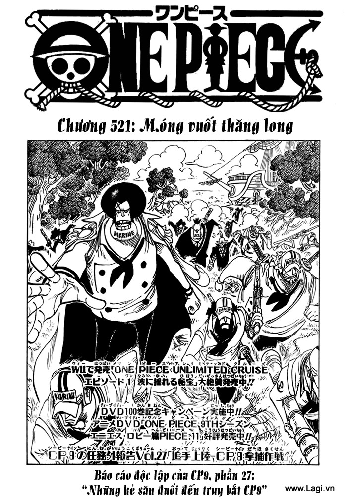 One Piece Chapter 521 - Trang 2