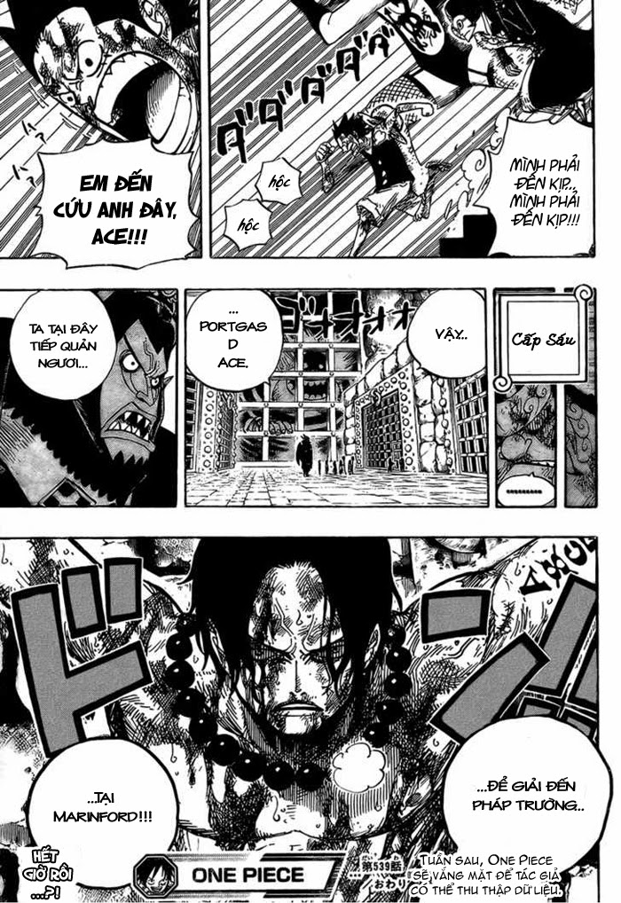 One Piece Chapter 539 - Trang 2