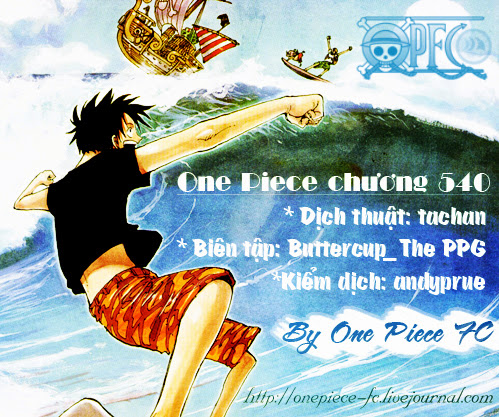 One Piece Chapter 540 - Trang 2