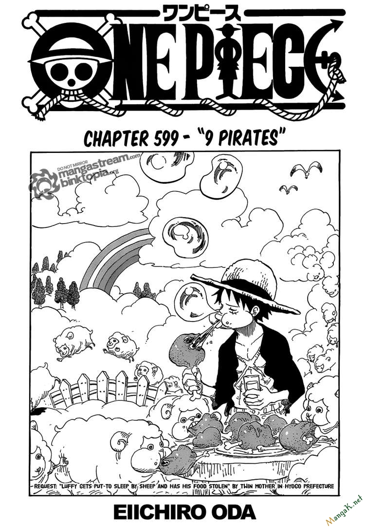 One Piece Chapter 599 - Trang 2