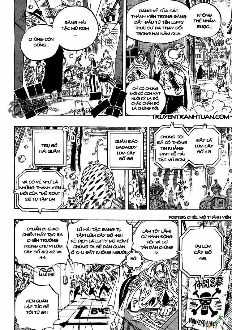 One Piece Chapter 599 - Trang 2