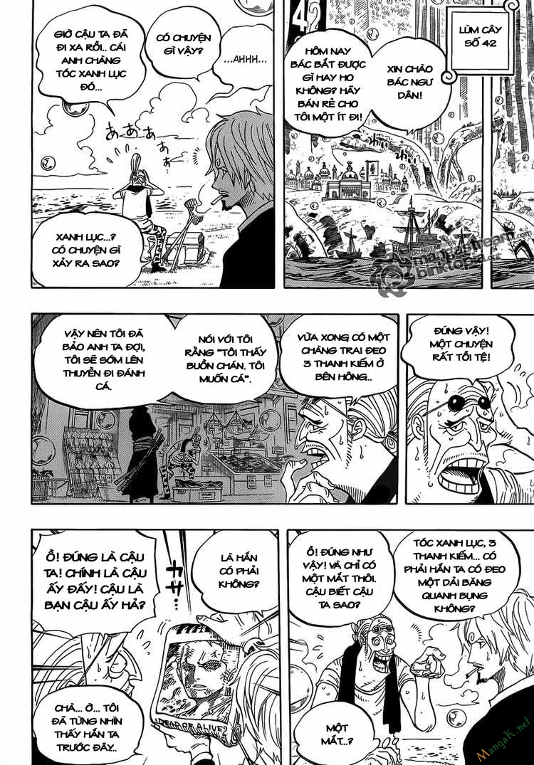 One Piece Chapter 599 - Trang 2