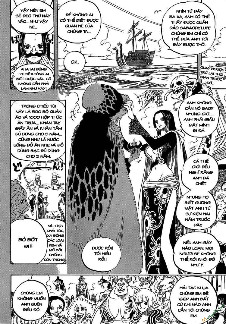 One Piece Chapter 599 - Trang 2