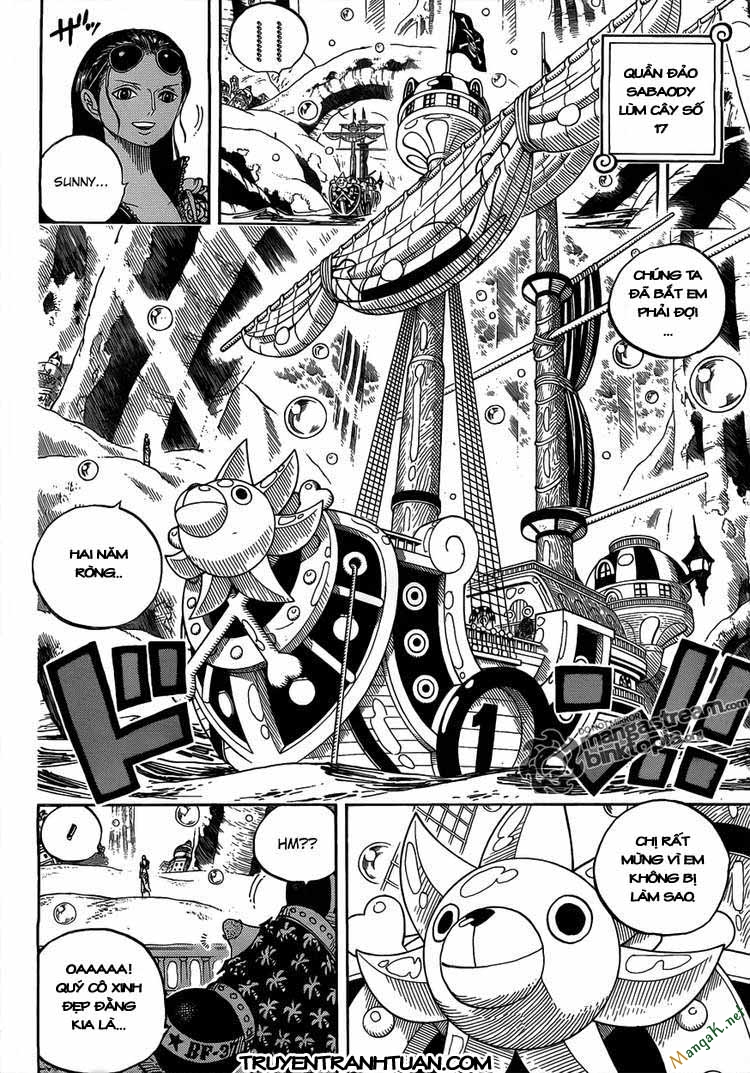 One Piece Chapter 599 - Trang 2