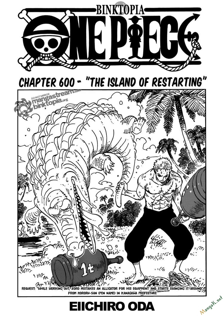 One Piece Chapter 600 - Trang 2
