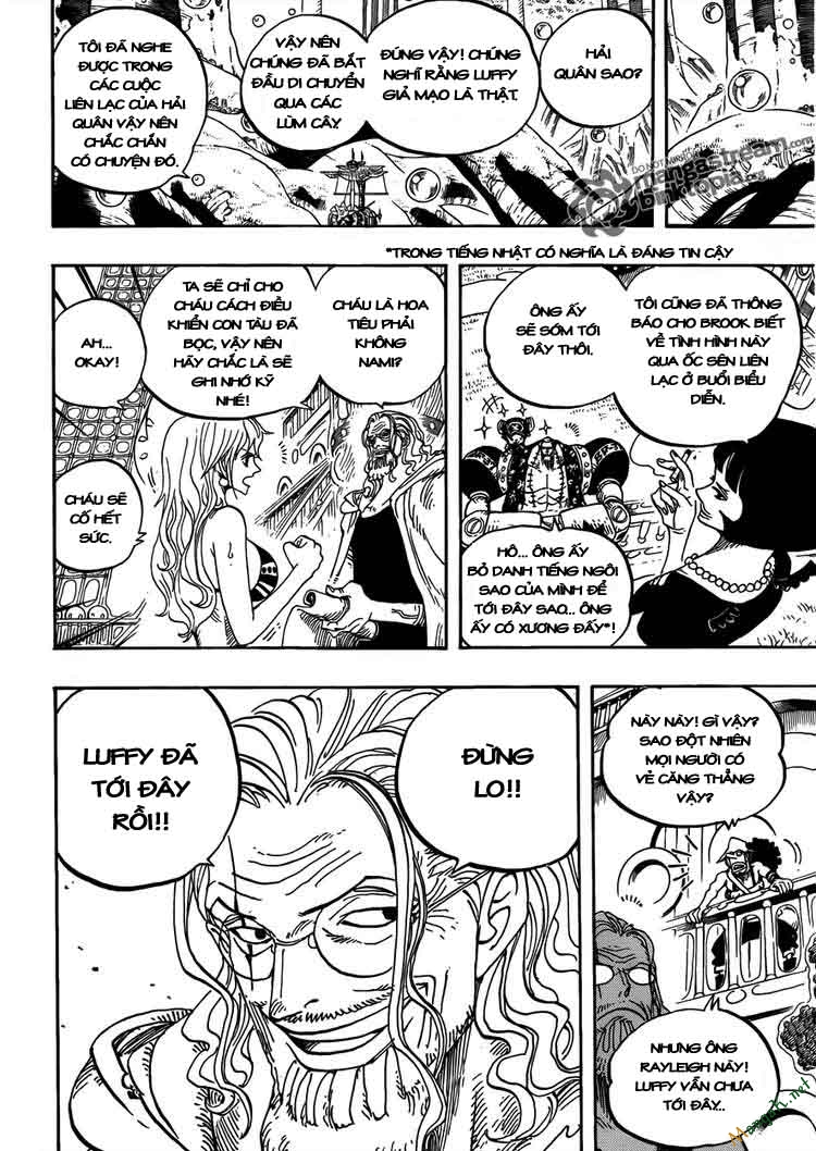 One Piece Chapter 600 - Trang 2