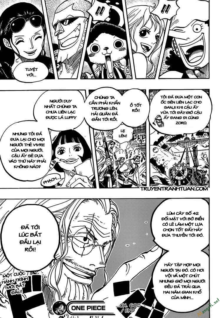 One Piece Chapter 600 - Trang 2