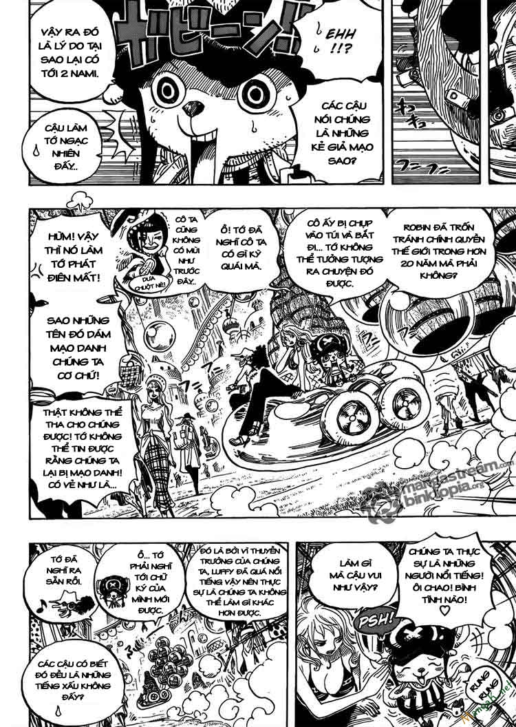 One Piece Chapter 600 - Trang 2