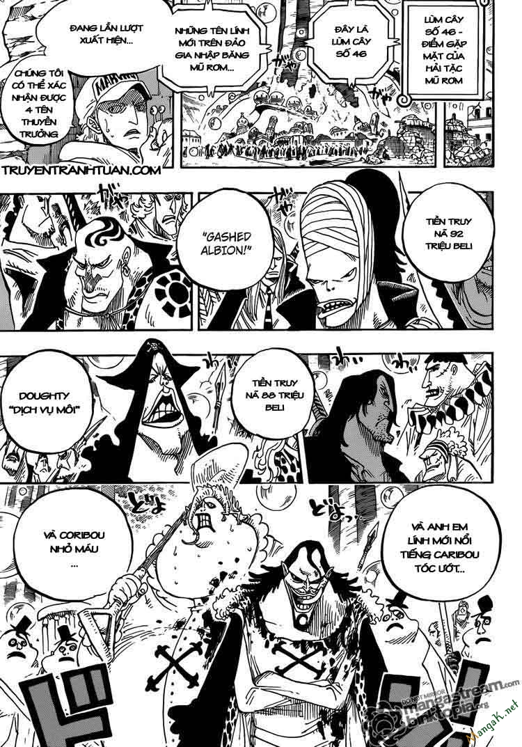 One Piece Chapter 600 - Trang 2