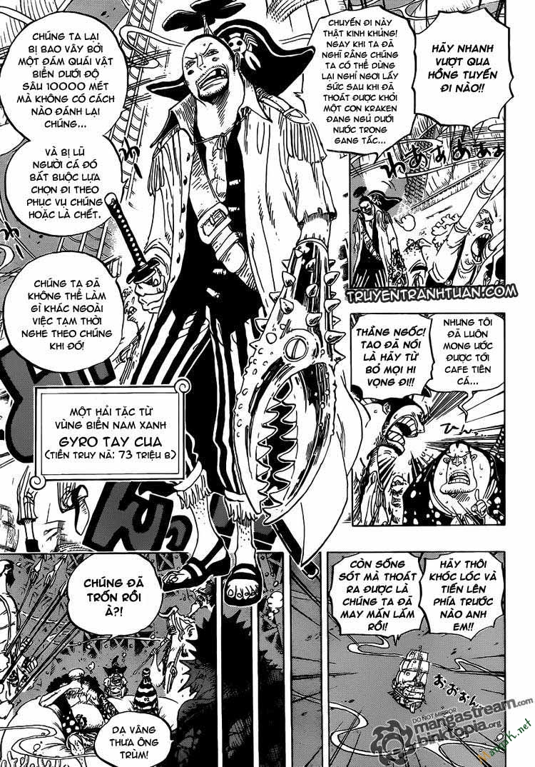 One Piece Chapter 611 - Trang 2