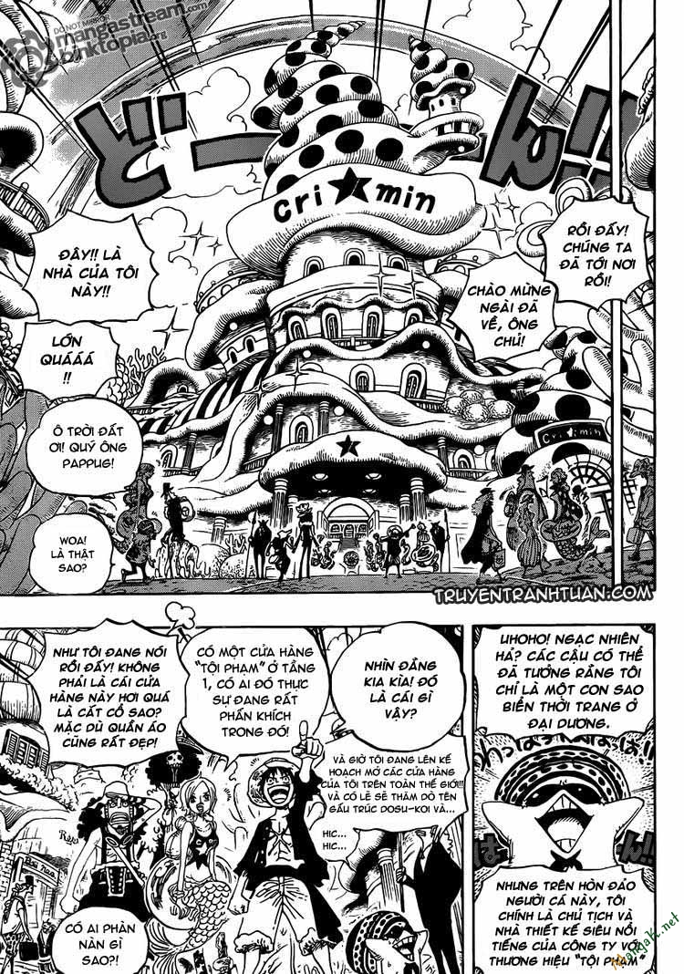 One Piece Chapter 611 - Trang 2