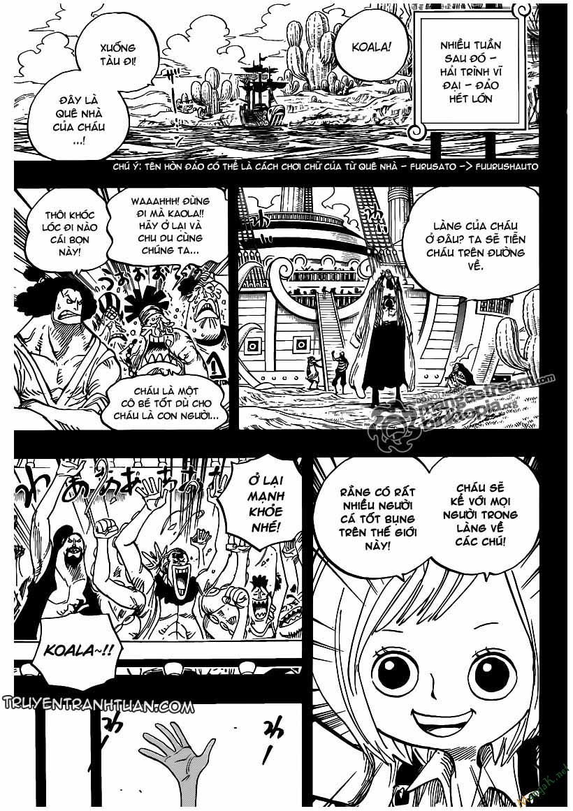 One Piece Chapter 623 - Trang 2