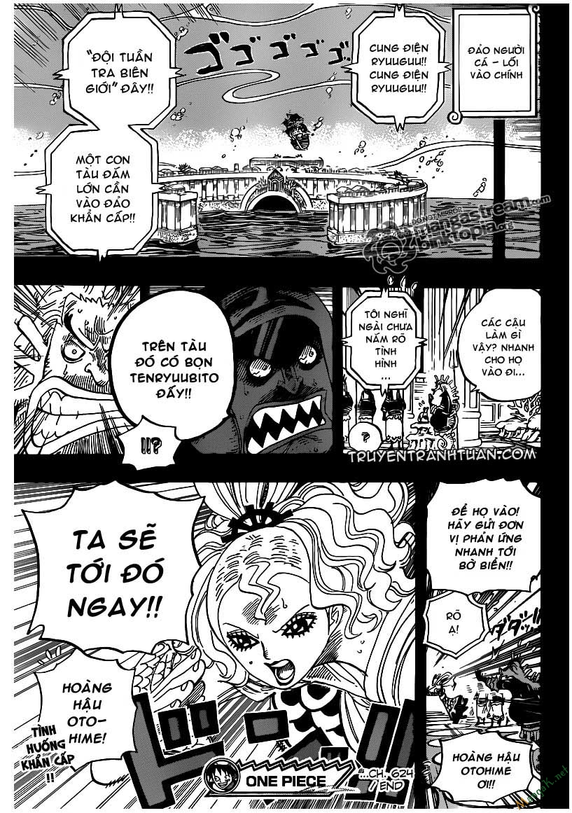 One Piece Chapter 624 - Trang 2