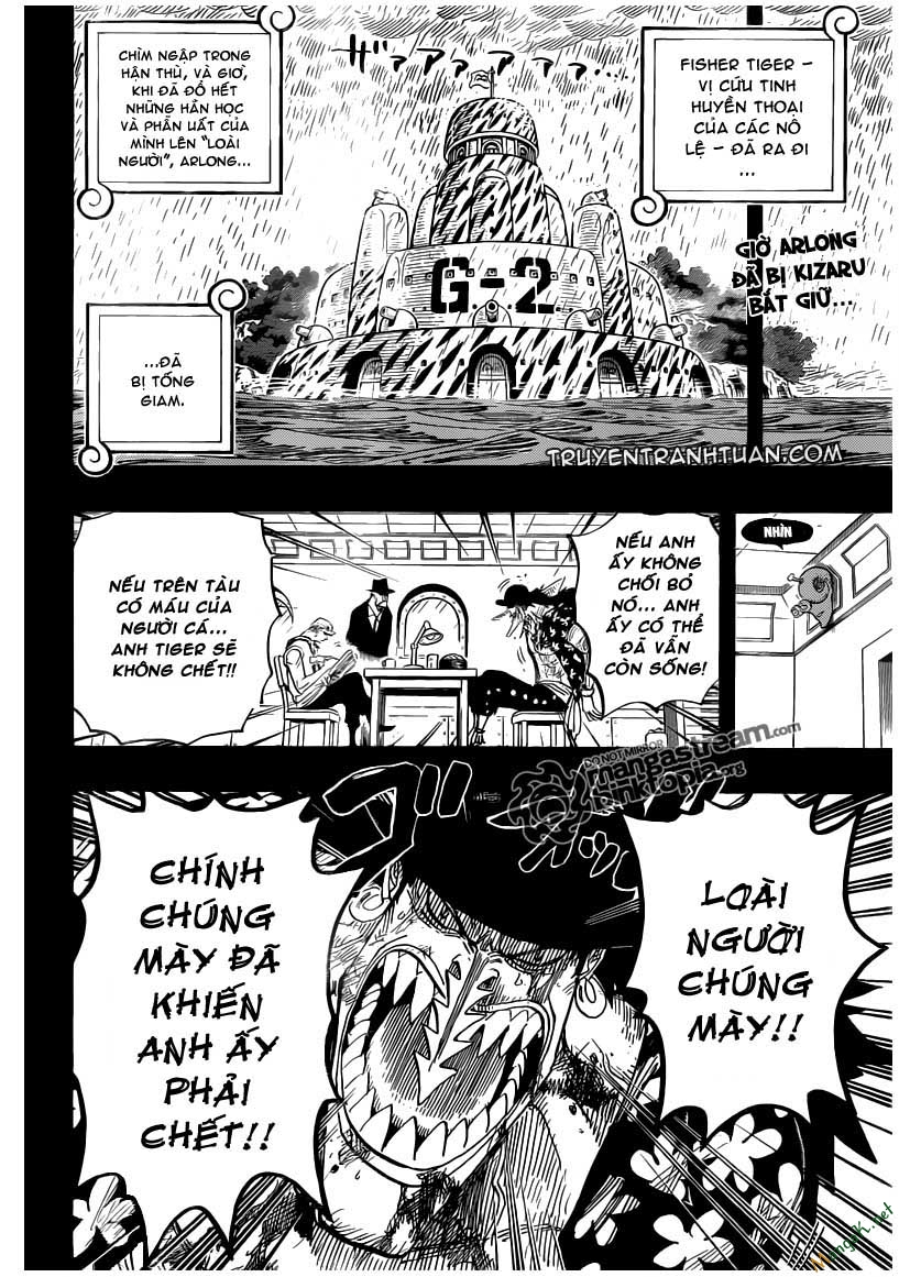 One Piece Chapter 624 - Trang 2