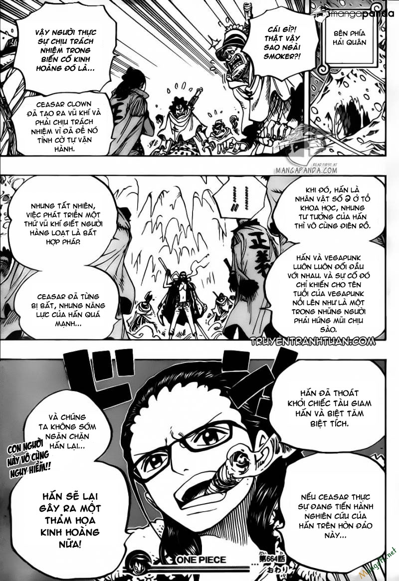One Piece Chapter 664 - Trang 2