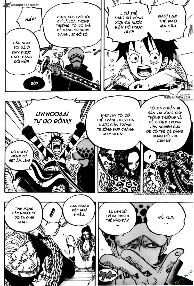 One Piece Chapter 677 - Trang 2