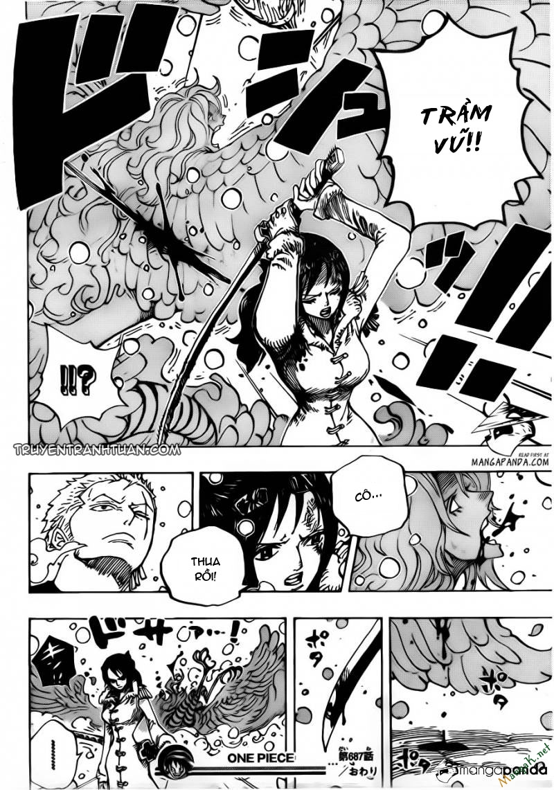 One Piece Chapter 687 - Trang 2
