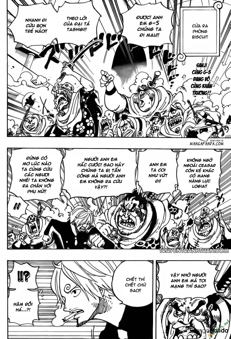 One Piece Chapter 687 - Trang 2