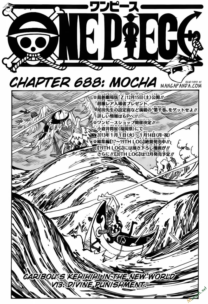 One Piece Chapter 688 - Trang 2