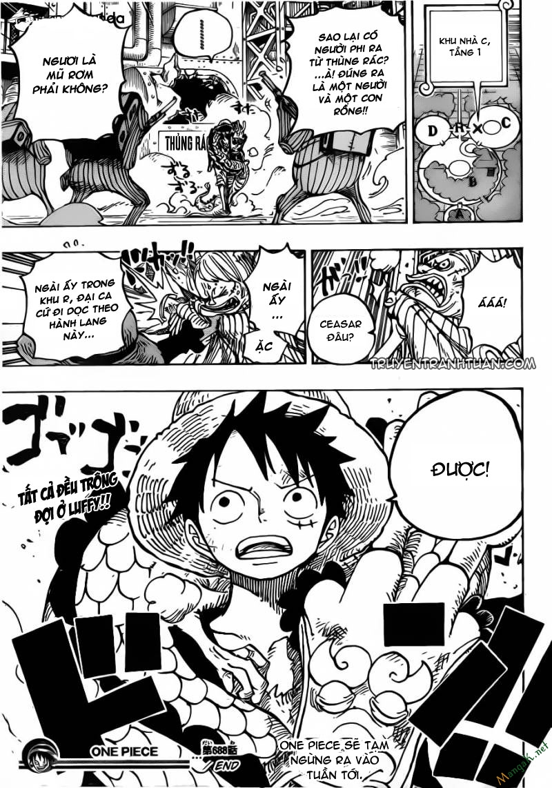 One Piece Chapter 688 - Trang 2