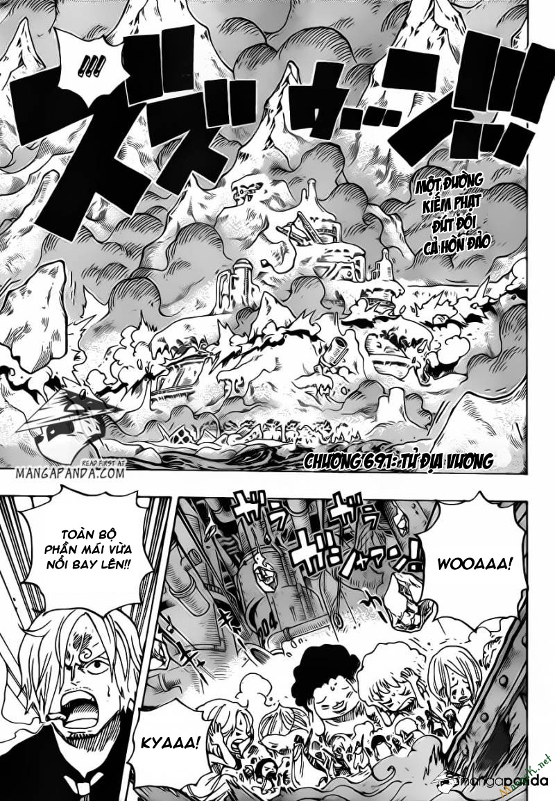 One Piece Chapter 691 - Trang 2