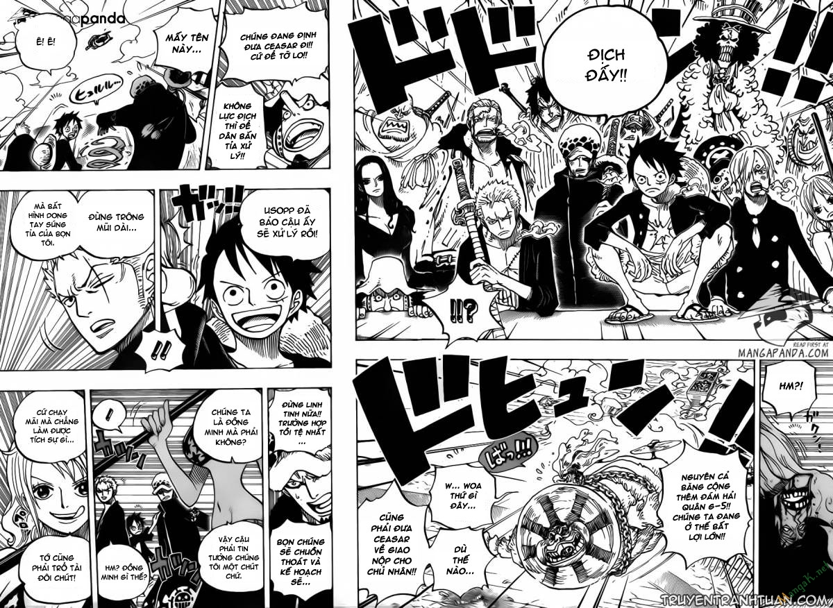One Piece Chapter 695 - Trang 2