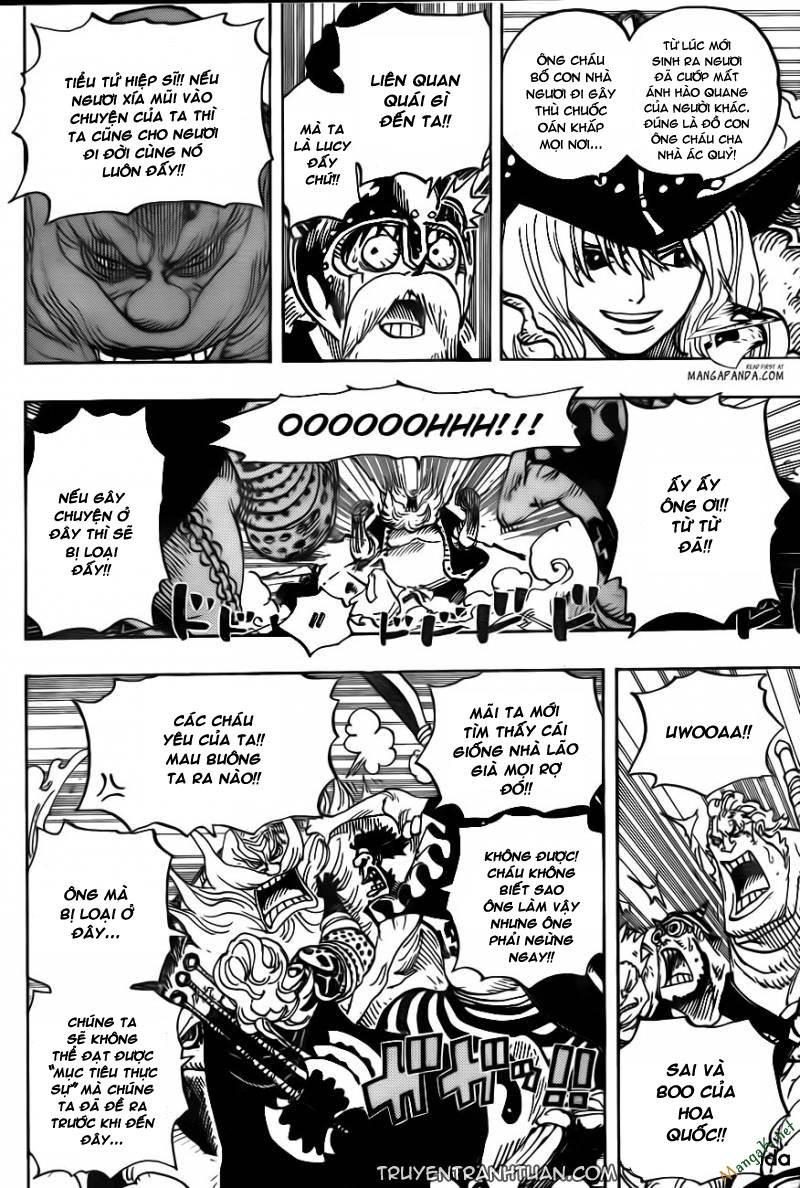 One Piece Chapter 708 - Trang 2