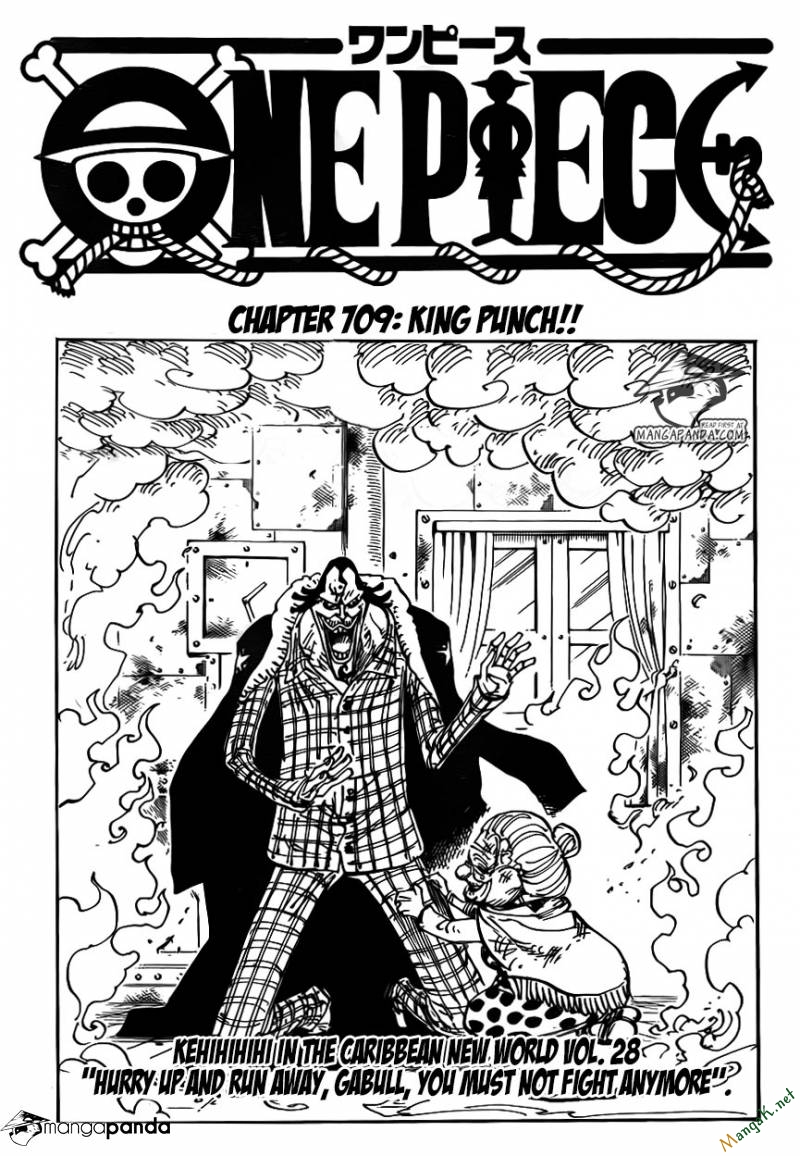 One Piece Chapter 709 - Trang 2