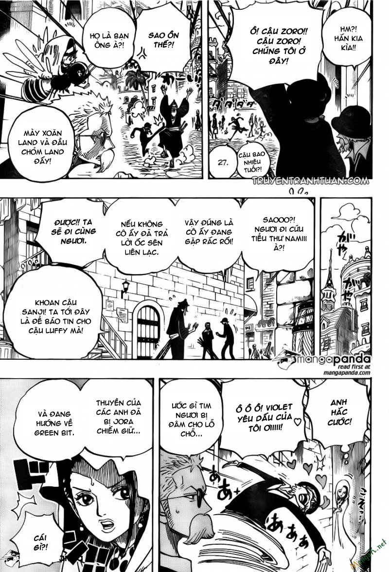 One Piece Chapter 722 - Trang 2