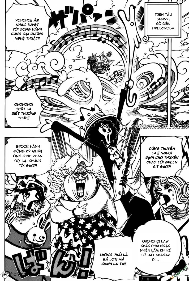 One Piece Chapter 722 - Trang 2