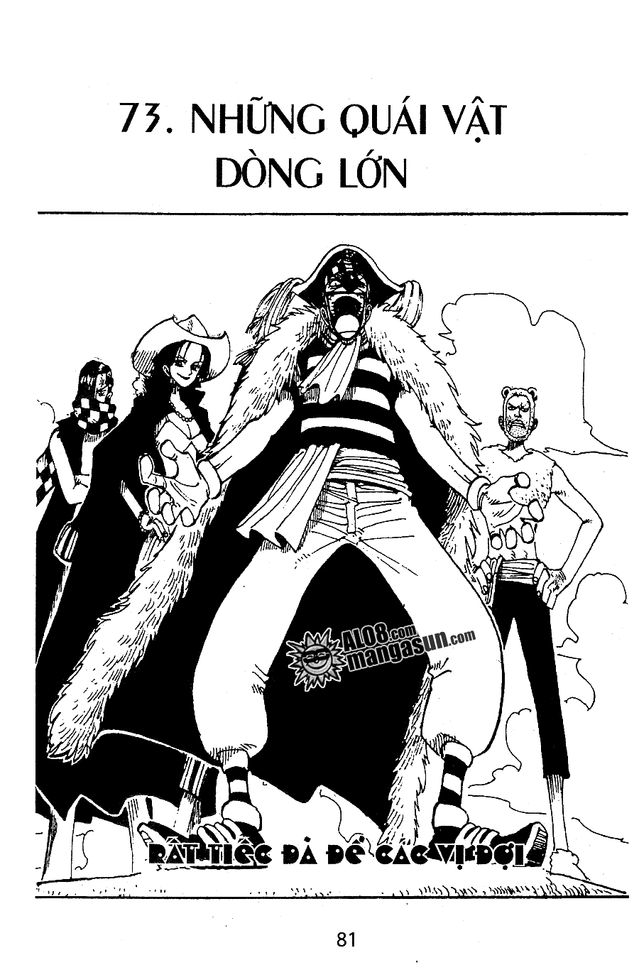 One Piece Chapter 73 - Trang 2
